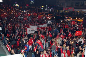 AKUT Cumhuriyet Bayramı Yürüyüşü 2013