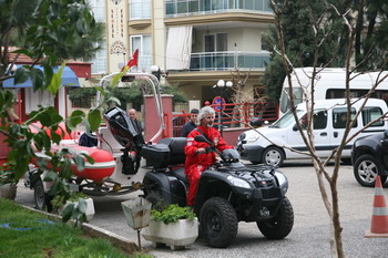 AKUT Kuşadası Ekibi Aydın İl Özel İdaresine Teşekküre Gitti